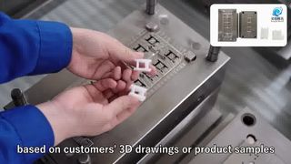 Spuitgietmatrijs voor kunststof onderdelenproducten die worden gebruikt in de bouw- en decoratie-industrie