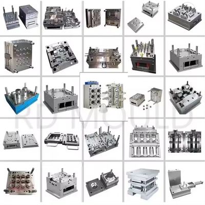 Customized Aluminium Die Casting Rubber Mould voor Ronde Huishoudelijk Product Cast Moulding Plastic Box Mould