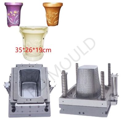 Precision Plastic Injection Molding Parts Beton Flower Pot Moulds Op maat gemaakte ontwerp
