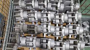 Industriële en automobielsectoren 2344 Materiaal Gietgietvorm voor aangepaste aluminiumonderdelen in huishoudelijke goederen