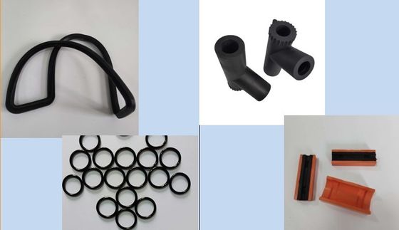 Huishoudelijke en industriële rubbervormstukken met hardheid op de randA 20-90