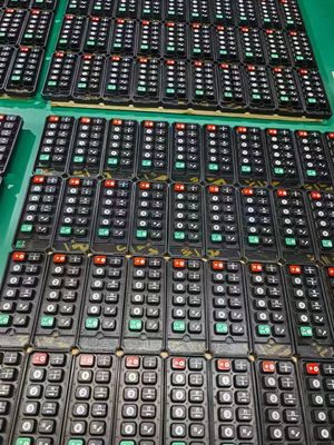 Op maat gemaakt siliconen rubber toetsenbord voor Remote 32 jaar ervaring Op maat gemaakt logo beschikbaar