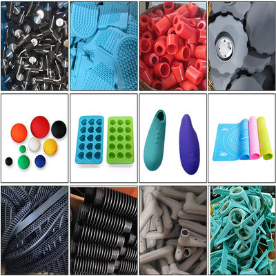 Professionele gevormde rubbercomponenten OEM ODM gevormde rubberonderdelen