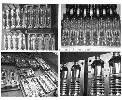Precision Blow Molding Mold voor plastic flessen 250000-300000 shot