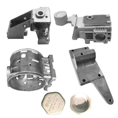 Precision Aluminium Cast Parts voor aangepaste tolerantie 0.01mm Controle 100% geïnspecteerd / ISO9001 systeem