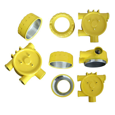 ISO9001 gecertificeerde Custom Die Cast Aluminium Parts met aangepaste kleur en 100% inspectie