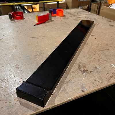 Grote vacuümvormige watertank van polycarbonaatmateriaal met aangepast logo aanvaardbaar
