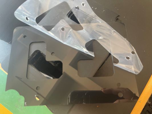 Glanzende/grove korrel/fijne lijnen ABS-kunststofplaten voor op maat gegraveerd en gesneden