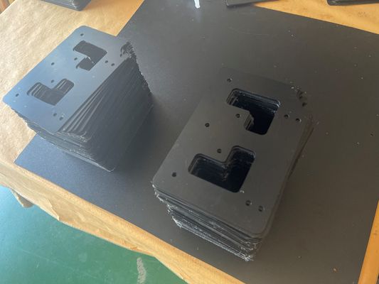 ISO9001-gecertificeerde ABS-kunstmatige plastic panelen voor vacuümvorming en -snijwerk op maat van uw aangepaste toepassingen