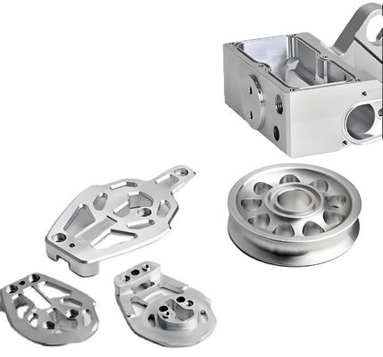 CNC-bewerking op maat en microbewerking met hoge precisie Aluminiumonderdelen voor geautomatiseerde numerieke bediening