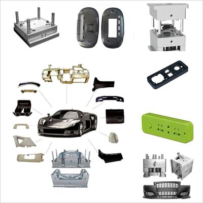 Stalen materiaal Plastic injectievorm met 300000-500000 schoten en maat voor vorm component