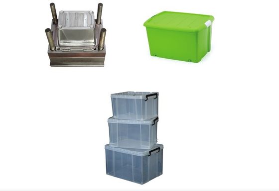 Op maat gemaakte service Grootte/Kleur/Dikte/Hardheid/Logo/Plastic Injection Turnover Box Vorm voor Injection Groente Fruit Crate