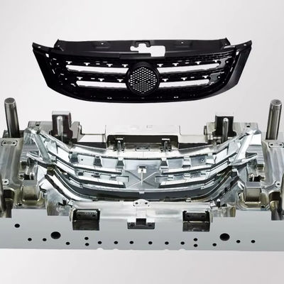 Plastic injection car bumper mould met P20 718 738 NAK80 S136 mouldmateriaal