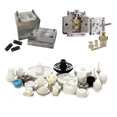 Custom Fast Prototyping Plastic Parts Mould met grondstofbesparende voordelen in 2D/PDF/CAD 3D IGES/STEP tekenformaat