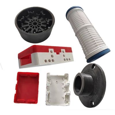 Op maat gemaakte spuitonderdelen Plastic Fabrication Mould Maker met snijservice bij de bron in op maat gemaakte kleuren