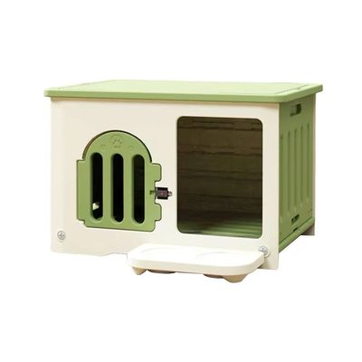 Hoofdmateriaal Plastic Iron Pet Skylight Hondenhuis voor grote honden Op maat gemaakte kleur Indoor/Outdoor Luxury Kennel