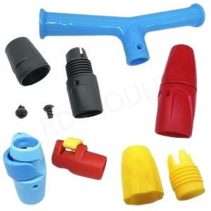 Glanz oppervlak Plastic injection molding service met aangepaste oppervlakte textuur voor 300000-500000 schoten