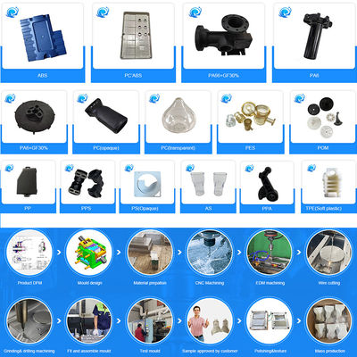 HASCO Mould Base Custom Plastic Prototype Moulds voor het vormen van prototypes OEM ODM