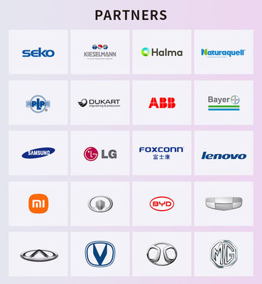 Professionele aangepaste deur accessoire injectie vorm glad oppervlak Precise grootte voor binnen-buiten deur onderdelen